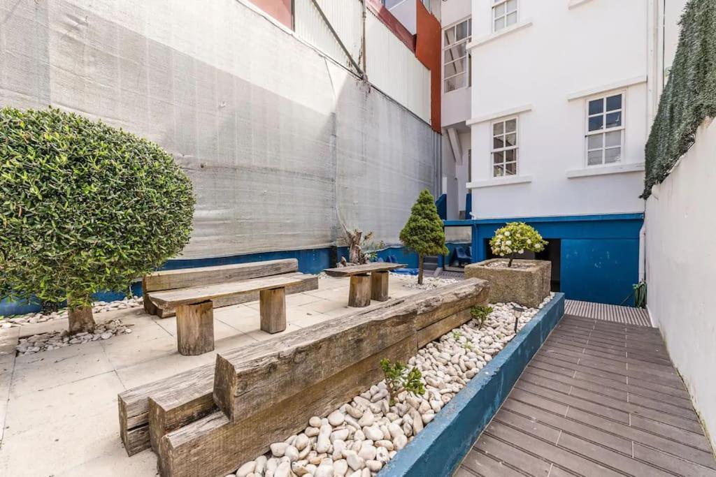 Inlapa Studio VI Porto Garden Exterior foto